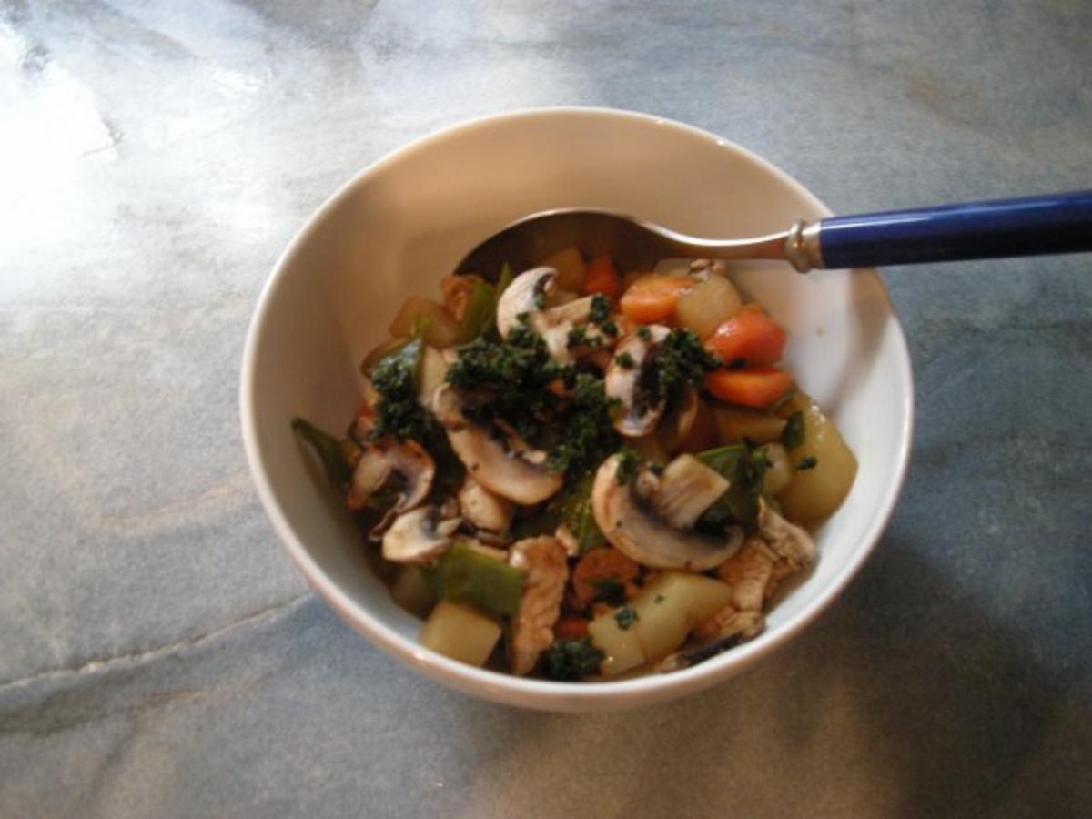Scharfes Schweinchen mit Gemüse - Rezept - Bild Nr. 7