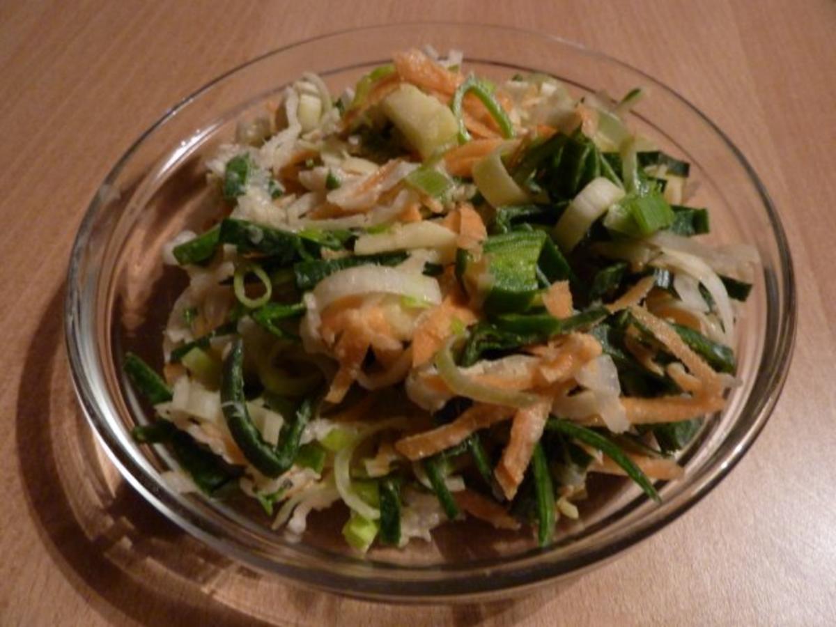 Salate: Porreesalat - Rezept - Bild Nr. 2
