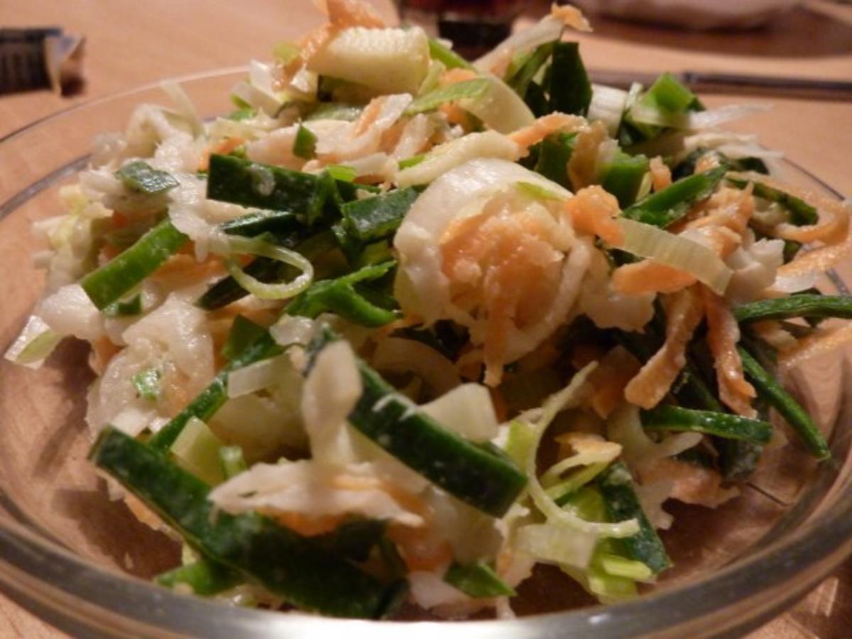 Salate: Porreesalat - Rezept - Bild Nr. 4