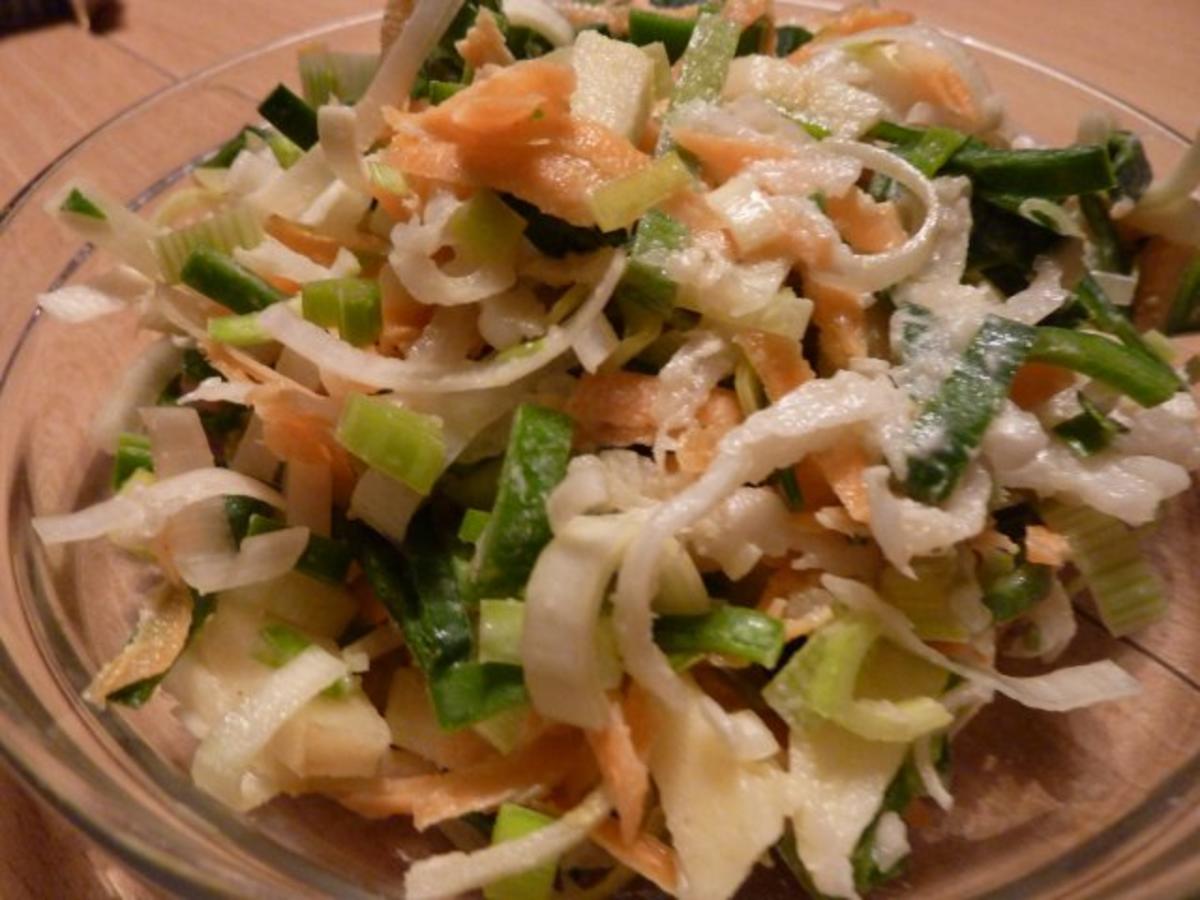Salate: Porreesalat - Rezept