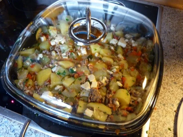 Rezept: Fl/Rind: Schmorgurkenpfanne Bild Nr. 11 Fl/Rind: Schmorgurkenpfanne - Rezept - Bild Nr. 11