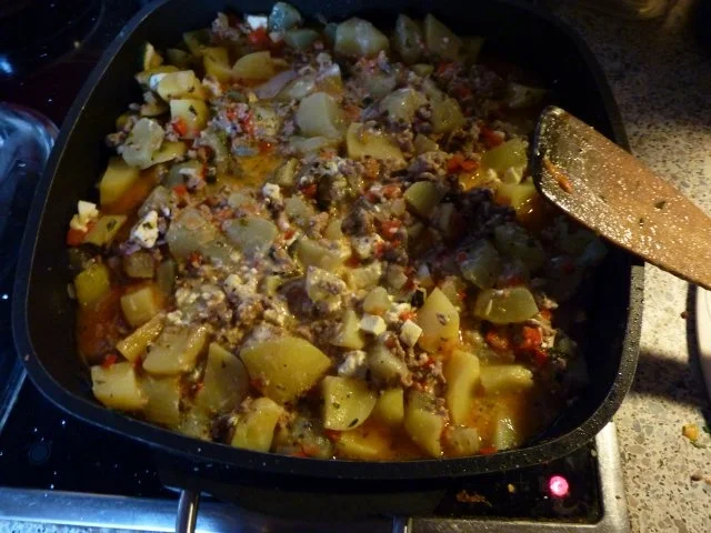 Rezept: Fl/Rind: Schmorgurkenpfanne Bild Nr. 12 Fl/Rind: Schmorgurkenpfanne - Rezept - Bild Nr. 12