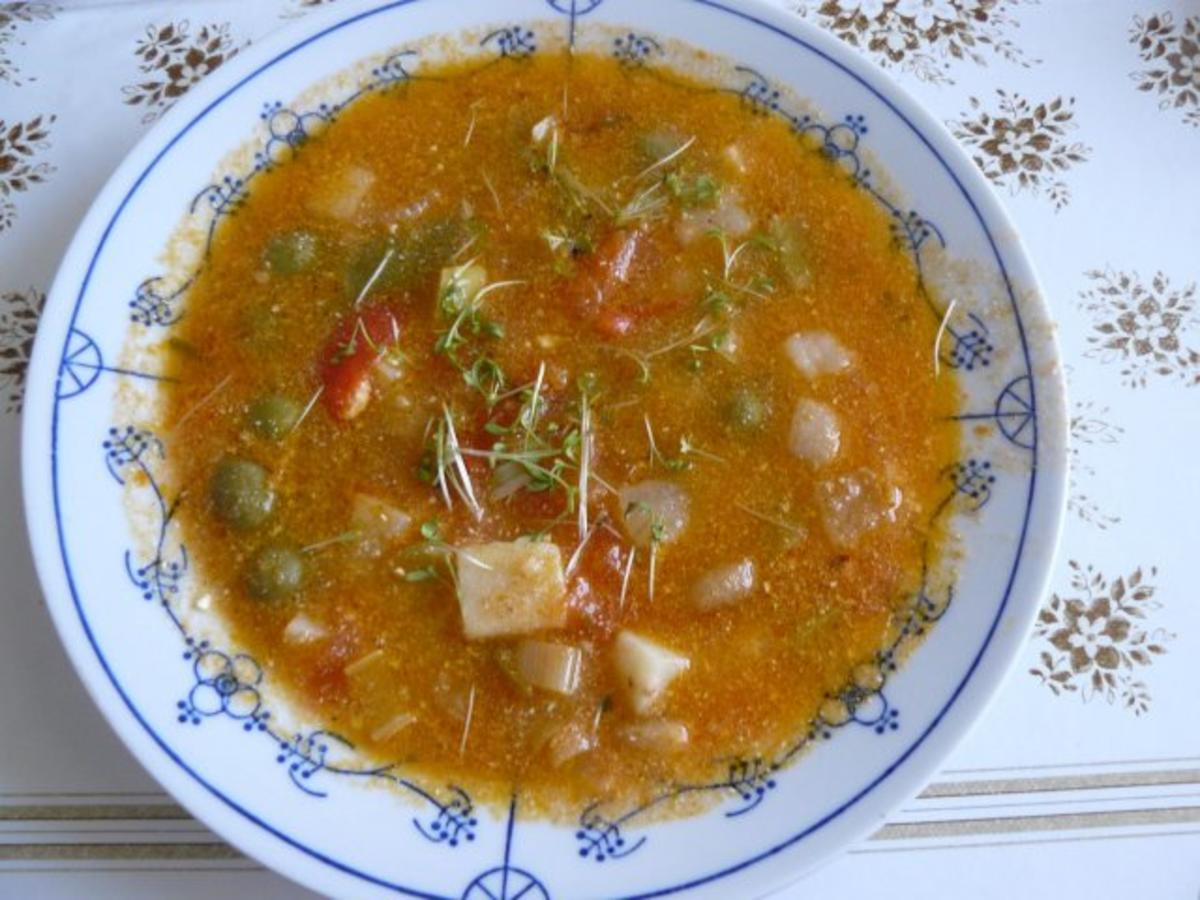 Provenzialische Tomatensuppe - Rezept