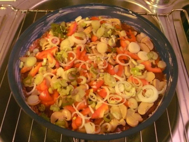 Hackfleischpizza - Rezept - Bild Nr. 4