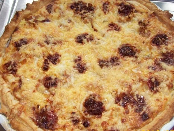Rezept: Blätterteigtarte mit Nektarinen und Ziegenkäse Bild Nr. 9 Blätterteigtarte mit Nektarinen und Ziegenkäse - Rezept - Bild Nr. 9