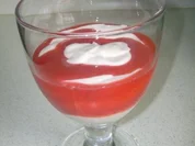 Honigquark mit Erdbeersoße - Rezept