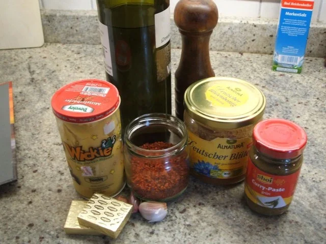 Marinaden: Grillmarinade für Schweinebauch und Halskot(e)letts - ca. 750 g - Rezept - Bild Nr. 2