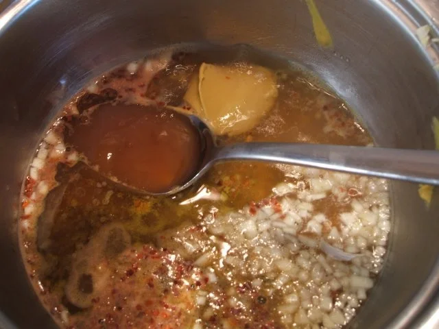 Marinaden: Grillmarinade für Schweinebauch und Halskot(e)letts - ca. 750 g - Rezept - Bild Nr. 4