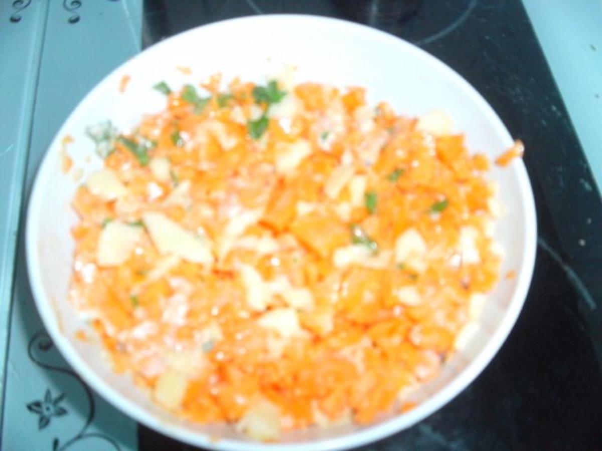 Karotten-Apfel-Salat und Jägersalat - Rezept - Bild Nr. 5
