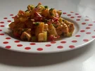 Hauptspeise: Sommerlicher Hähnchensalat mit Ananas - Rezept