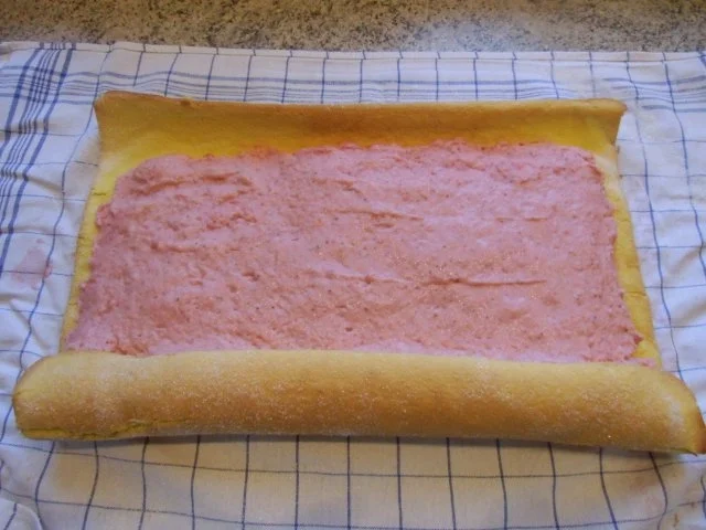 Rezept: ♥ Erdbeer- Sahne - Rolle ♥ Bild Nr. 17 ♥ Erdbeer- Sahne - Rolle ♥ - Rezept - Bild Nr. 17