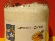 Lavendel Zucker - Rezept