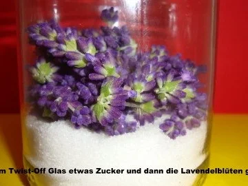 Rezept: Lavendel Zucker Bild Nr. 3 Lavendel Zucker - Rezept - Bild Nr. 3