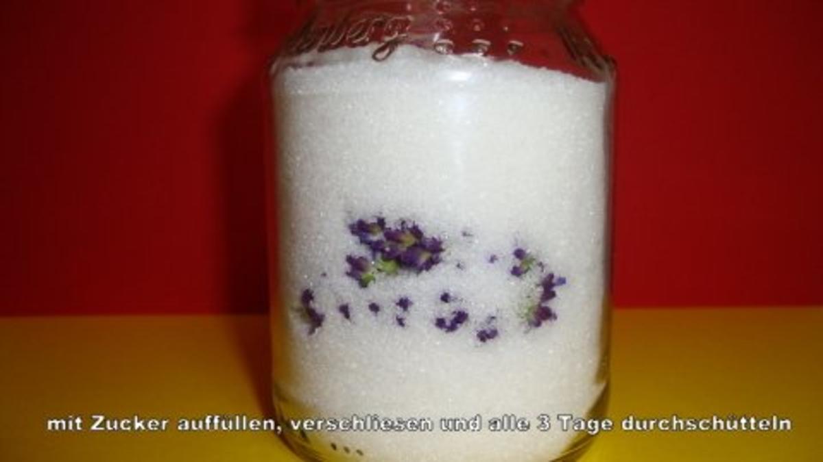 Lavendel Zucker - Rezept - Bild Nr. 4