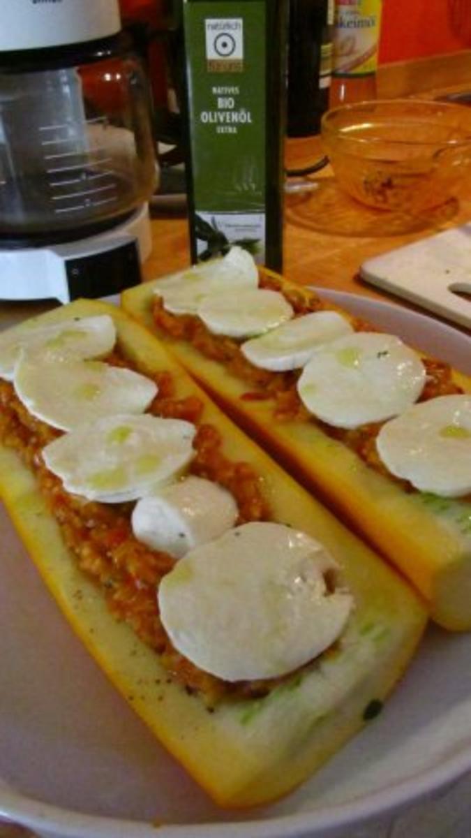 Überbackene Zucchini - Rezept