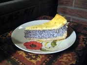 Mohntorte mit Schmandguss - Rezept
