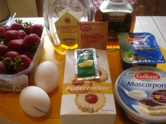 Mascarpone – Quark - Erdbeercreme - Rezept - Bild Nr. 2