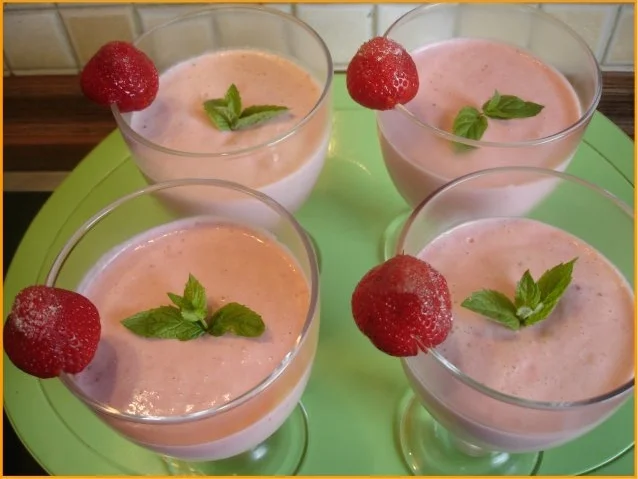 Mascarpone – Quark - Erdbeercreme - Rezept