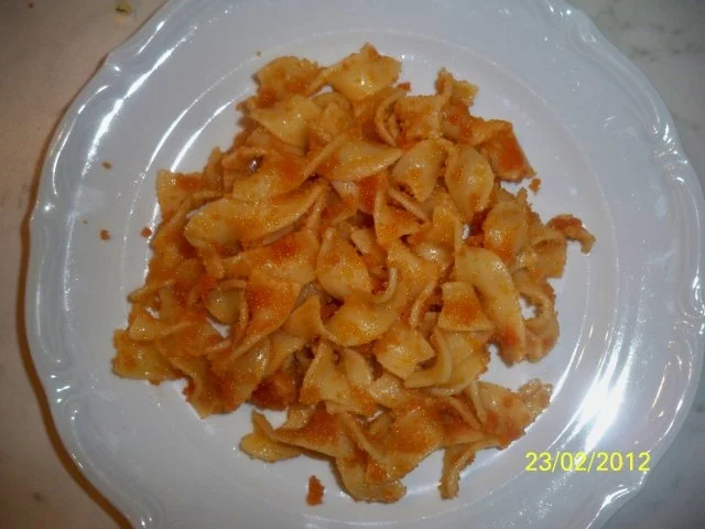 semmelbutter-pasta - Rezept