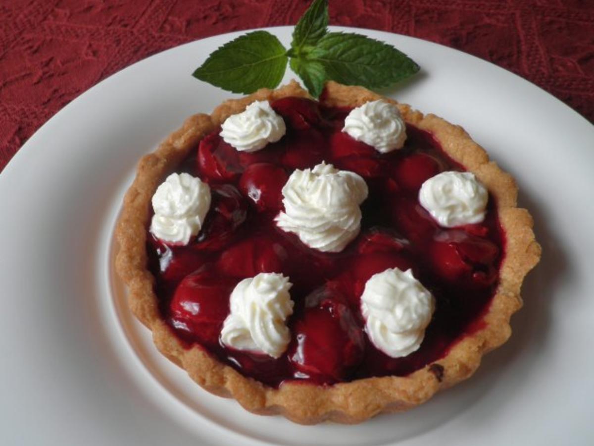 Kirsch Schokoladen Tarteletts - schnell &amp; einfach - von Cookies