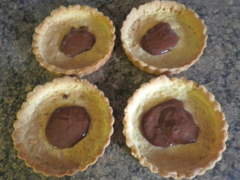 Kirsch Schokoladen Tarteletts - schnell &amp; einfach - von Cookies