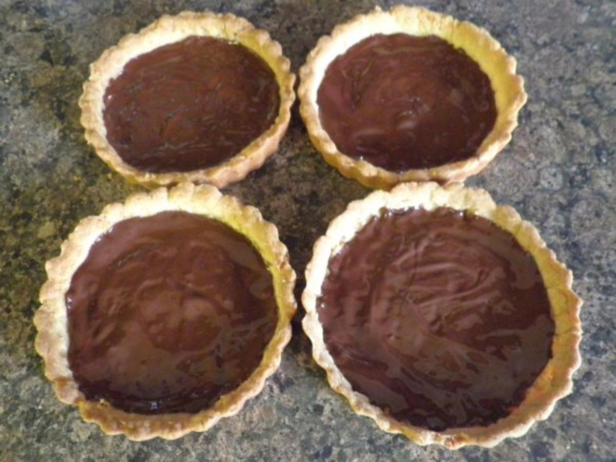 Kirsch Schokoladen Tarteletts - schnell &amp; einfach - von Cookies