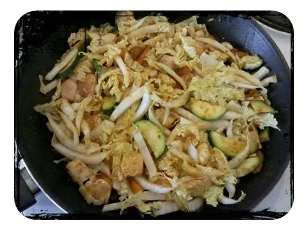 Geflügel: Thailändische Hähnchenpfanne mit Gemüse - Rezept - Bild Nr. 5