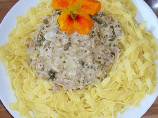 Tagliatelle Tonno - Rezept - Bild Nr. 2