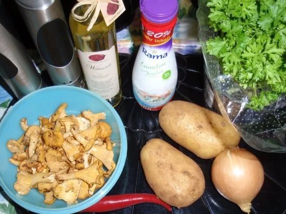 Rezept: Bratkartoffel-Pilz-Pfanne Bild Nr. 2 Bratkartoffel-Pilz-Pfanne - Rezept - Bild Nr. 2