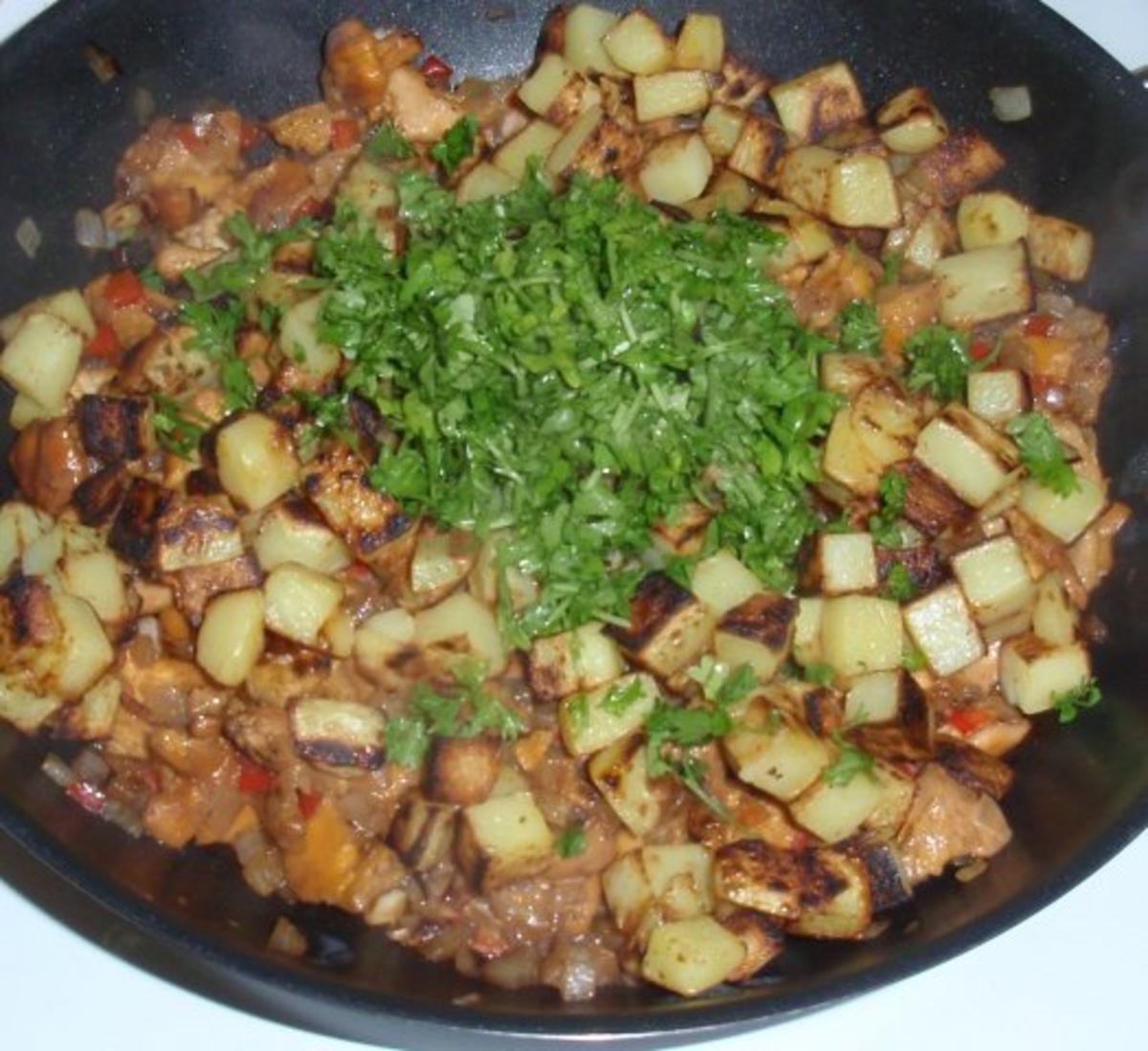 Bratkartoffel-Pilz-Pfanne - Rezept - Bild Nr. 9