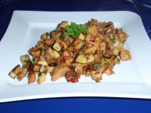 Rezept: Bratkartoffel-Pilz-Pfanne Bild Nr. 12 Bratkartoffel-Pilz-Pfanne - Rezept - Bild Nr. 12