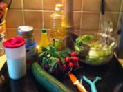 Gurken-Radieschen-Salat - Rezept