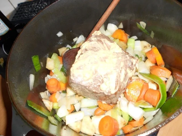 Rinderschmorbraten an Brunchsauce - Rezept - Bild Nr. 6