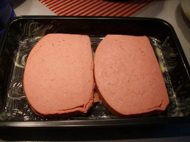 Leberkäse unter Kartoffel - Käsehaube - Rezept - Bild Nr. 4