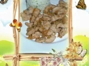 Geflügel : Geschnetzeltes mit Zwiebeln und Reis - Rezept