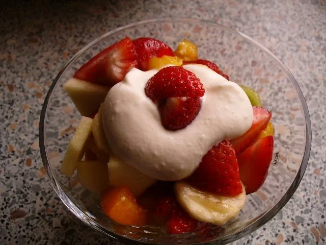 Obstmix aus dem Obstkorb - Rezept