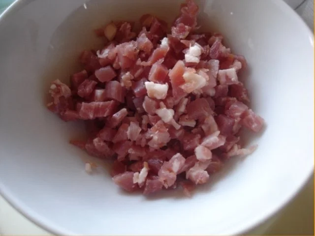 Spaghettini Carbonara mit Friseesalat - Rezept - Bild Nr. 3