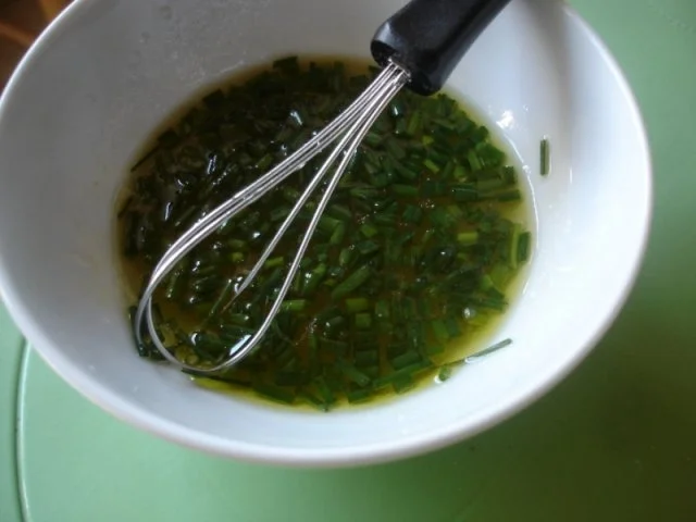 Spaghettini Carbonara mit Friseesalat - Rezept - Bild Nr. 4