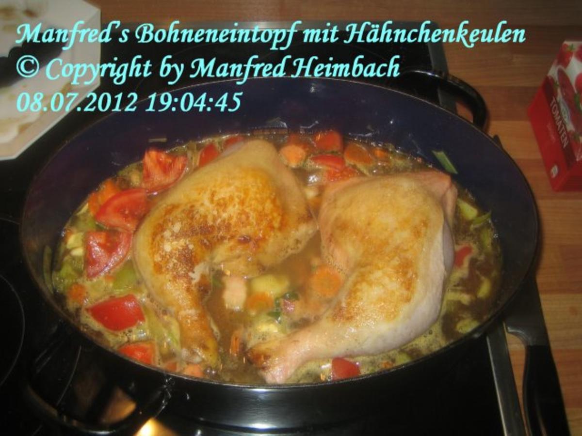 Fleisch - Manfred’s Geflügelbohneneintopf dem Backofen - Rezept - Bild Nr. 3