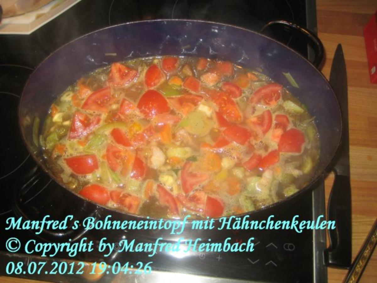 Fleisch - Manfred’s Geflügelbohneneintopf dem Backofen - Rezept - Bild Nr. 4