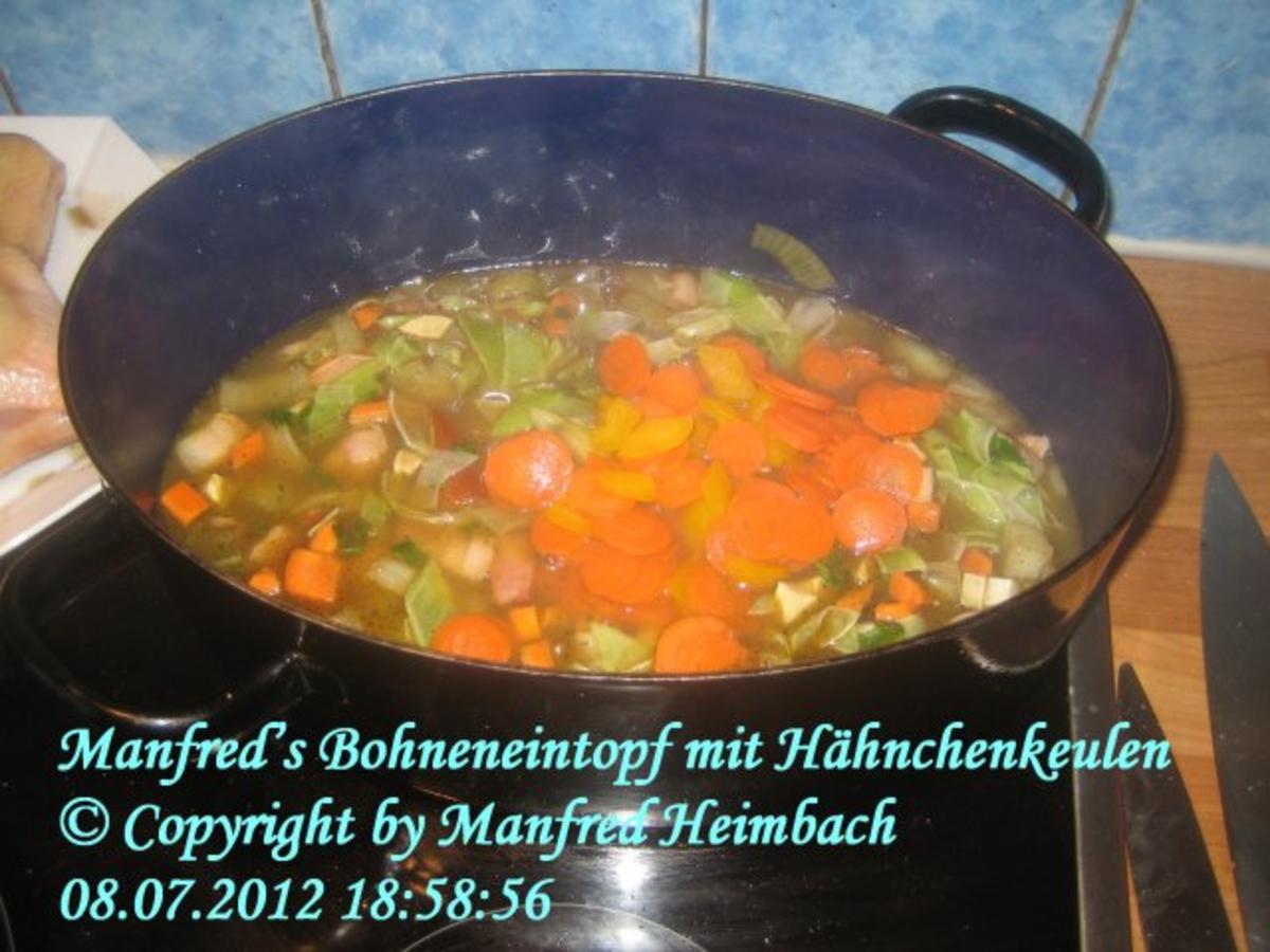 Fleisch - Manfred’s Geflügelbohneneintopf dem Backofen - Rezept - Bild Nr. 5