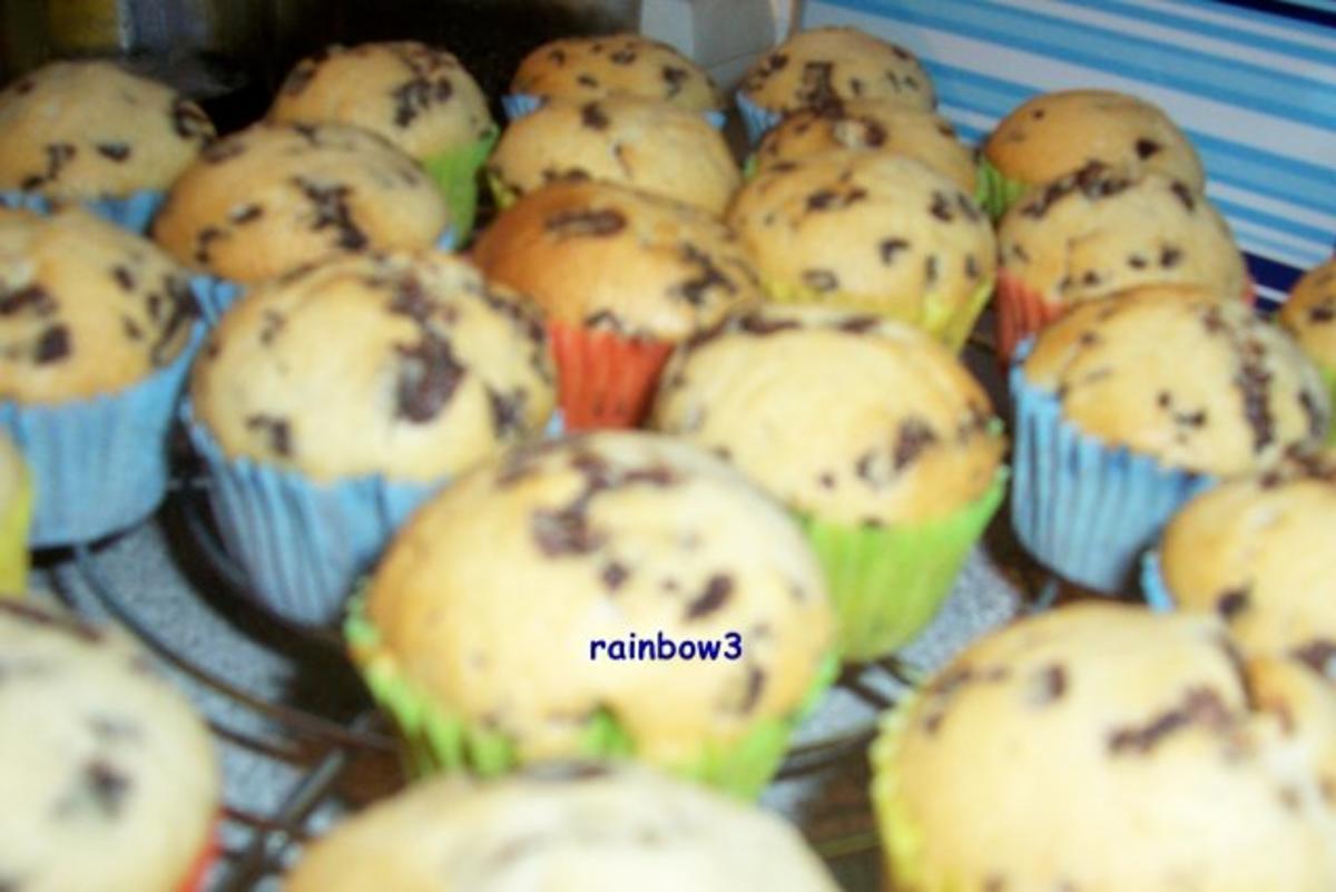 Backen: Stracciatella-Mini-Muffins - Rezept - Bild Nr. 4