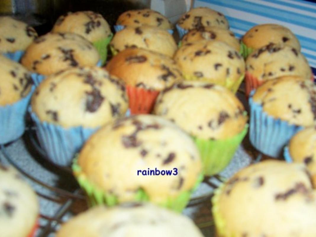 Backen: Stracciatella Mini Muffins - schnell &amp; einfach - von rainbow3