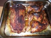 Gänsebrust und Hähnchenkeule Dieter´s Art - Rezept