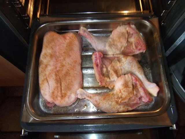 Gänsebrust und Hähnchenkeule Dieter´s Art - Rezept - Bild Nr. 3