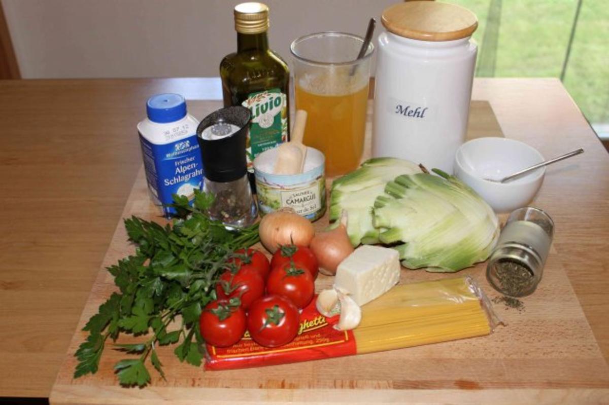 Spaghetti mit Fenchel-Tomaten-Soße - Rezept