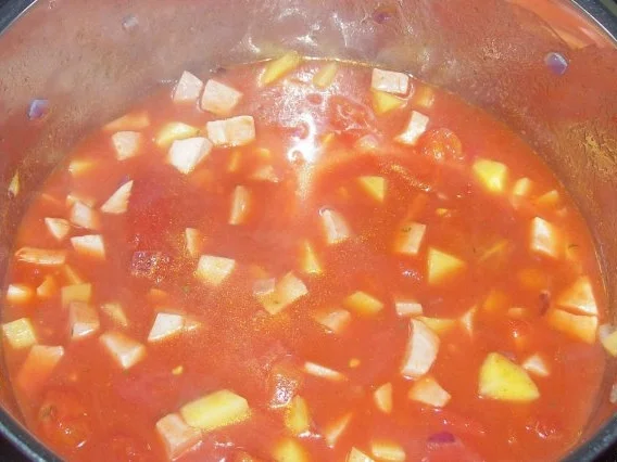 Bunter Gemüseeintopf mit Käse und Kräutern - Rezept - Bild Nr. 6