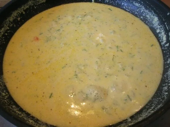 Wildlachs aus dem Paradies  in cremiger Kräutersosse - Rezept - Bild Nr. 8