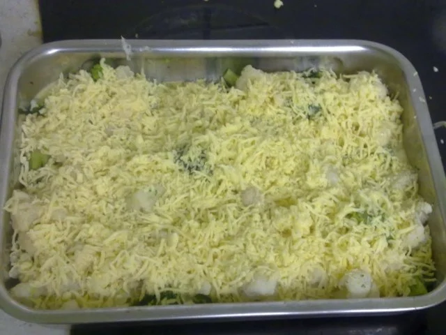 Rezept: Blumenkohl - Broccoli - Auflauf Bild Nr. 5 Blumenkohl - Broccoli - Auflauf - Rezept - Bild Nr. 5