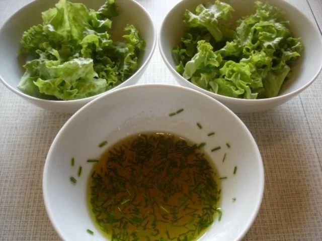 Rezept: Kohlrabischnitzel mit Paprika-Kartoffelpüree und Friseesalat Bild Nr. 20 Kohlrabischnitzel mit Paprika-Kartoffelpüree und Friseesalat - Rezept - Bild Nr. 20